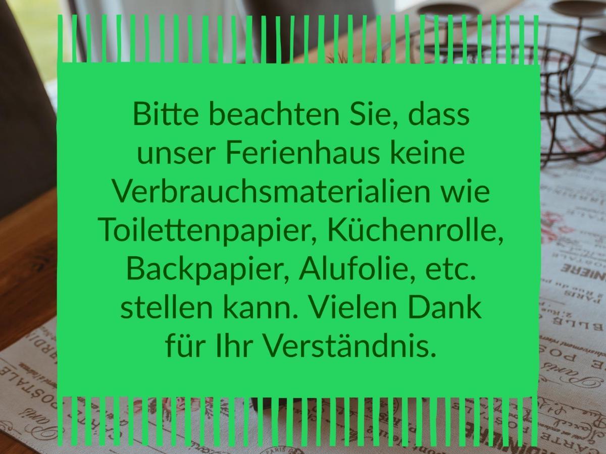 Ferienhaus Plattenberg Bad Oeynhausen Exteriör bild