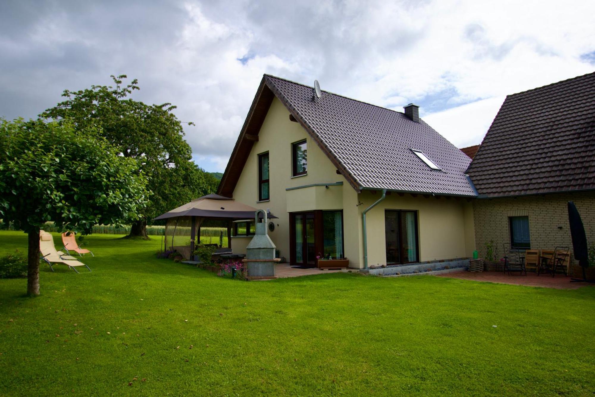 Ferienhaus Plattenberg Bad Oeynhausen Exteriör bild